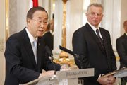 Ban Ki-moon e Pál Schmitt